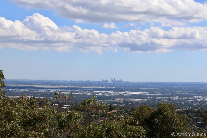 Perth from the hills